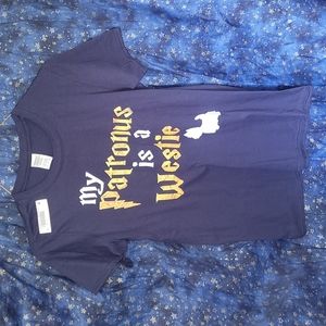 🍂3/$10 Gildan "My Patronus is a Westie" tee! Harry Potter Shirt for dog lovers!